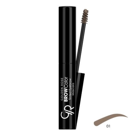 Brow Color Tinted Eyebrow 01 Mascara Golden Rose