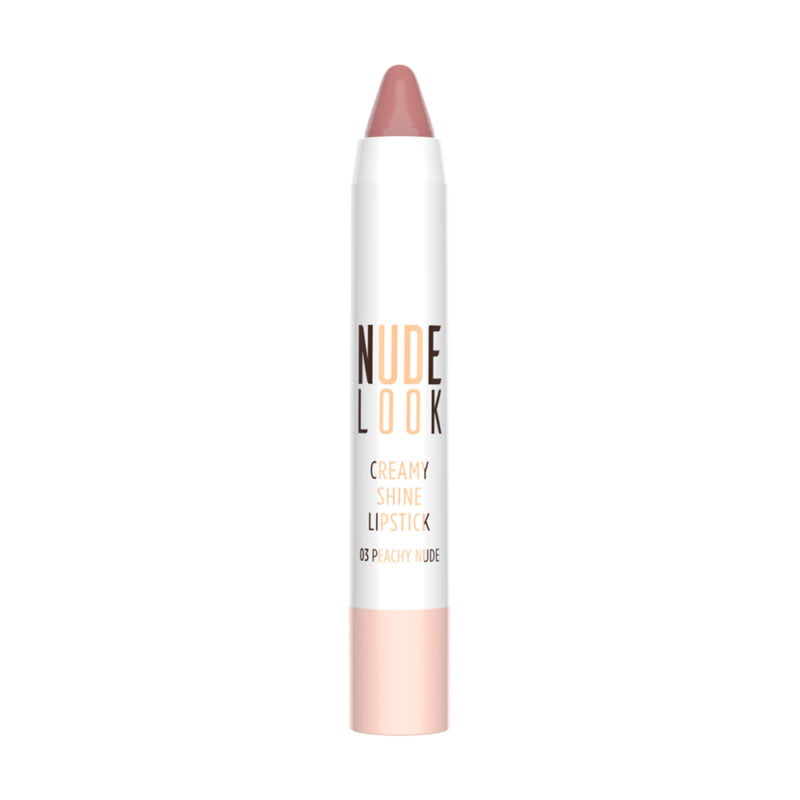 Nude Look Creamy Shine 03 Lipstick Golden Rose