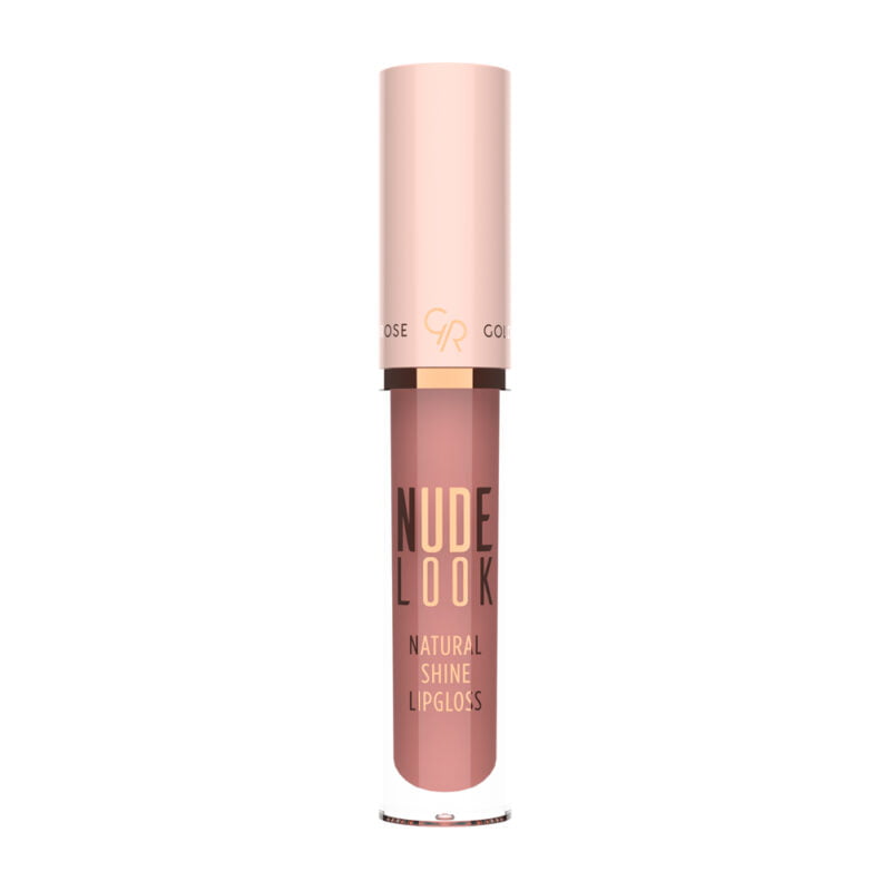 Nude Look Natural Shine Lipgloss 02 Golden Rose