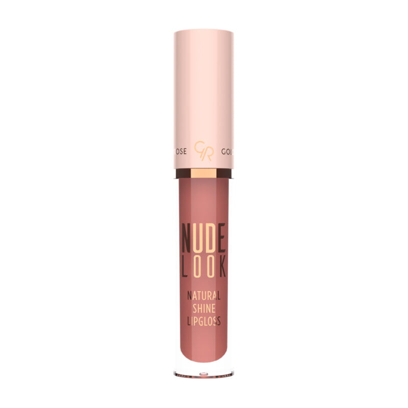 Nude Look Natural Shine Lipgloss 04 Golden Rose