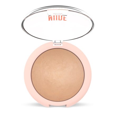 Nude Look Sheer Baked Face Powder Golden Rose - Nude Glow