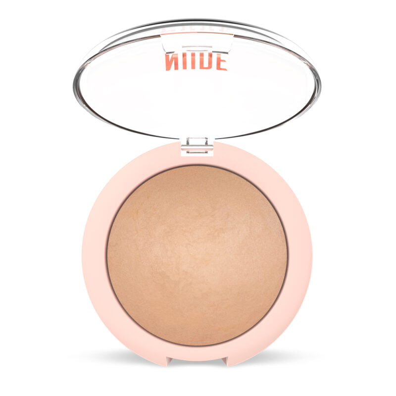 Nude Look Sheer Baked Face Powder Golden Rose - Nude Glow