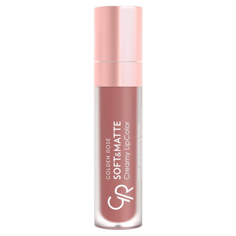 Soft & Matte 107 Creamy LipColor Golden Rose