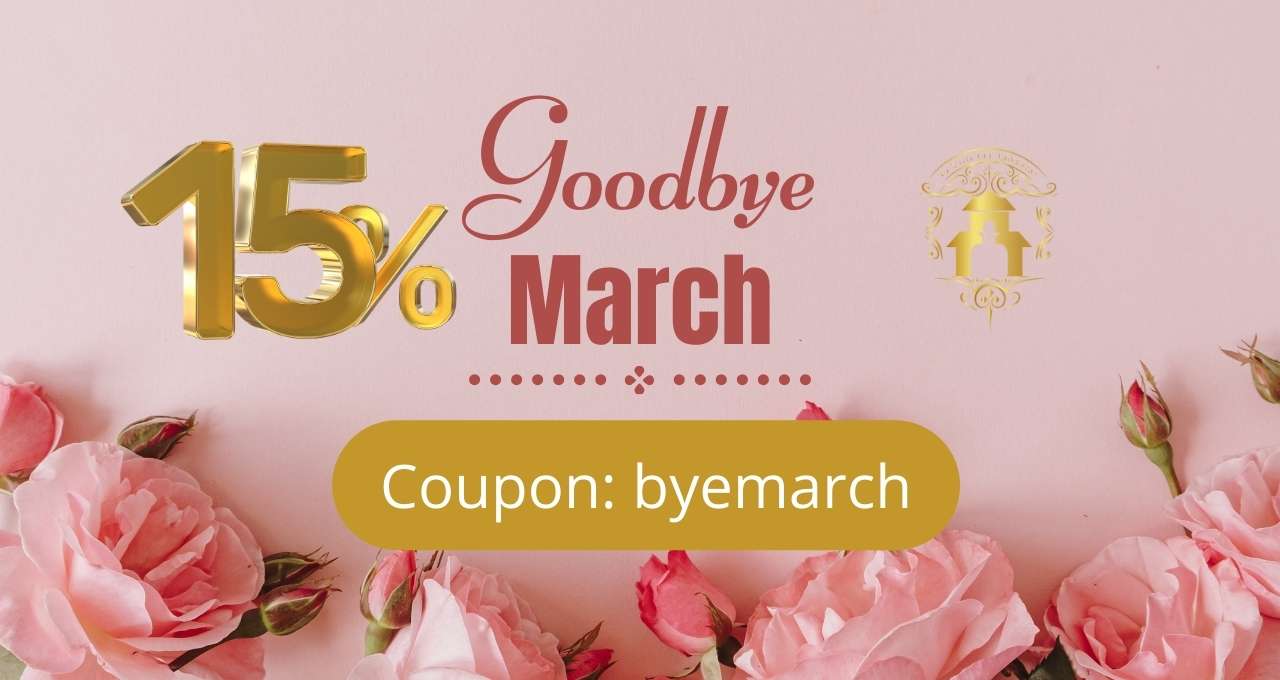 Good Bye March – Έκπτωση 15% σε όλα τα αρώματα τύπου!